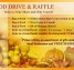 Food Drive November 2012