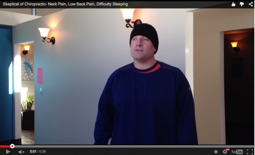 Trouble Sleeping? Hear Tom’s Story on How Chiropractic Can Help.