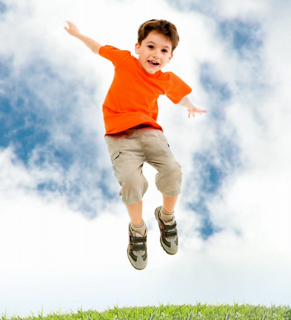 jumping child